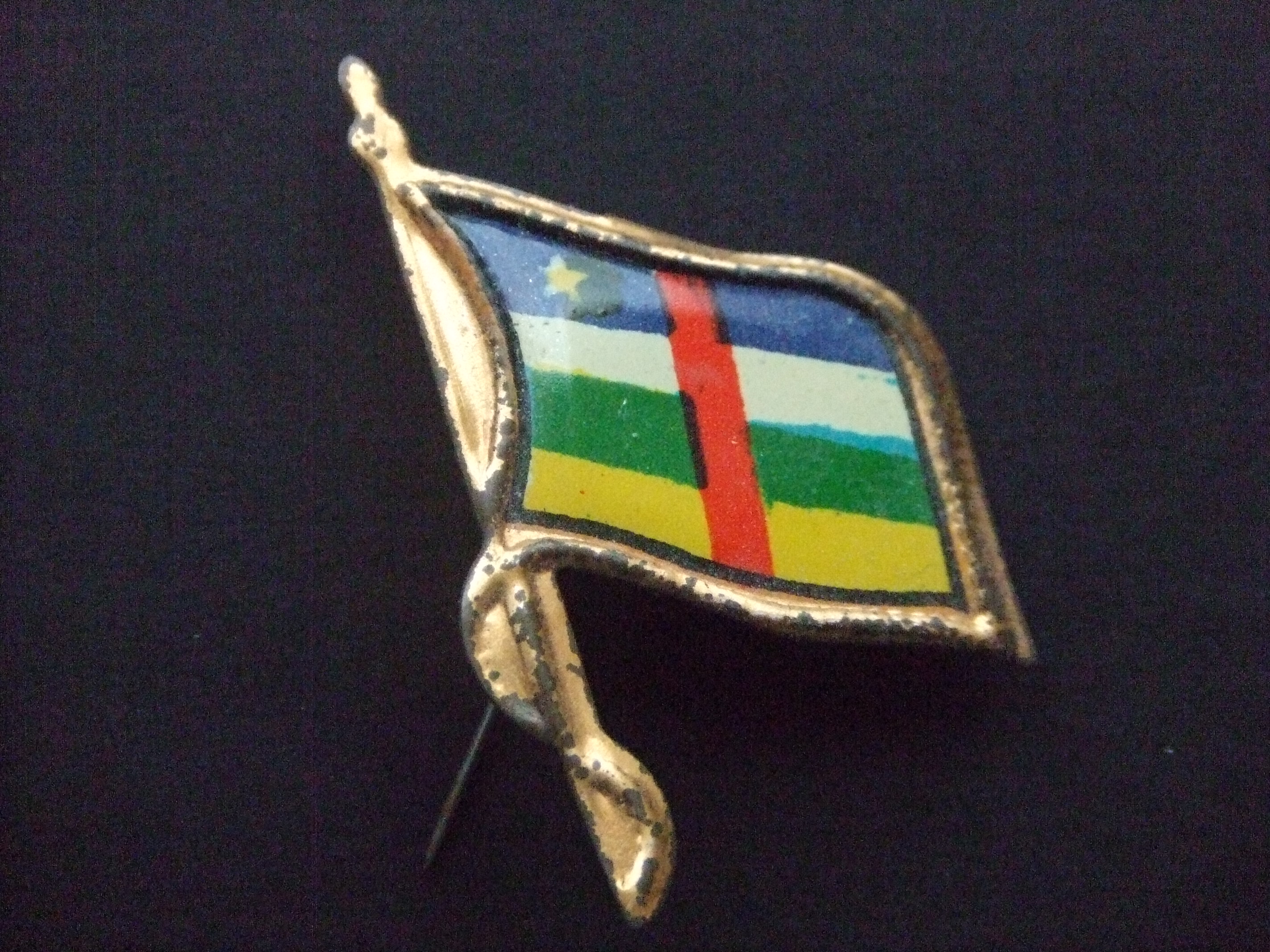 Centraal-Afrikaanse Republiek,  nationale vlag